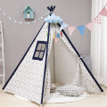 Kinderzelt Jungen und Mädchen Indoor Play House Small House Princess Castle Outdoor Picknick -Ausflug Zelt